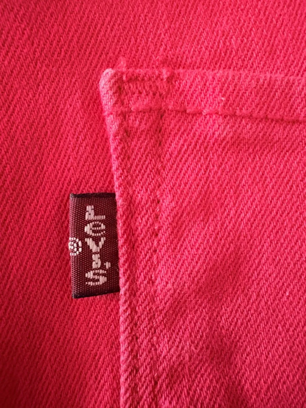 Sold Levi’s Red Women's Skinny Jeans - Vibrant Fit - Picture 6 of 7